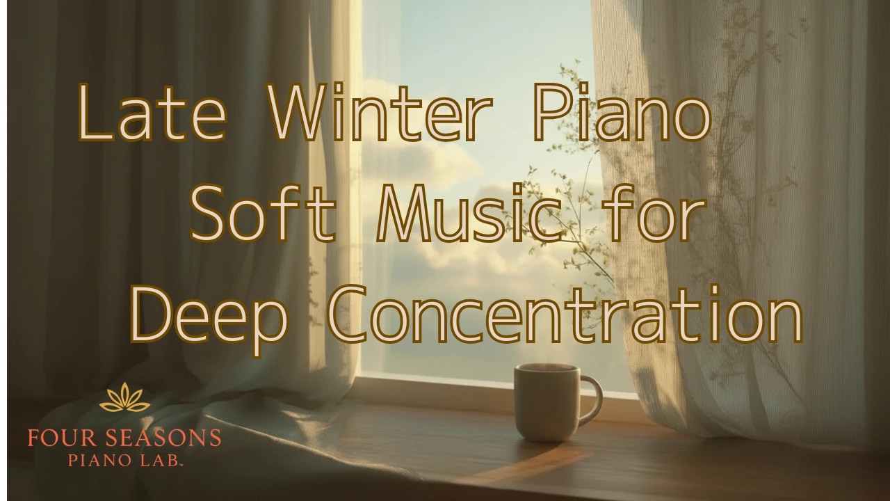 Late Winter Piano Soft Music for Deep Concentration