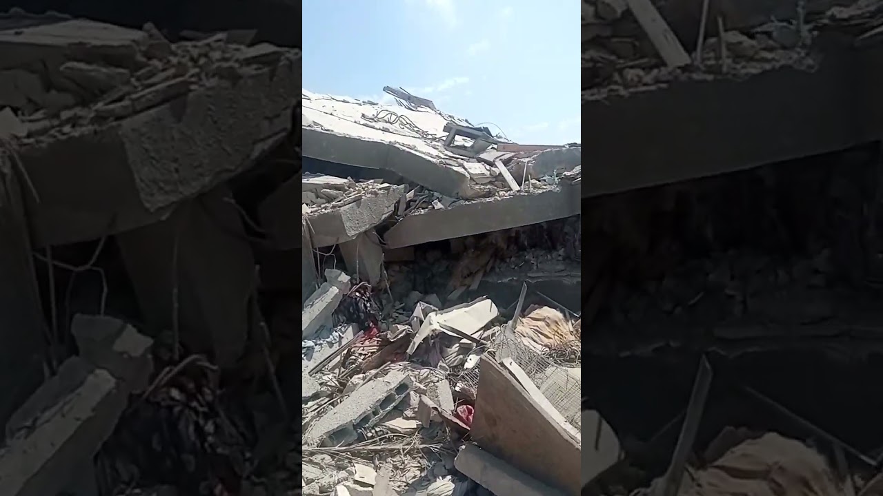 Family Home - rubble and destruction 1