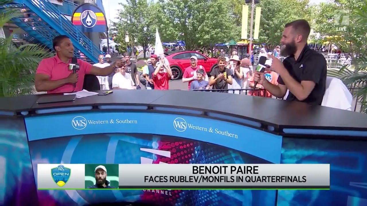 Benoit Paire: 2021 Cincinnati Third Round Win Interview