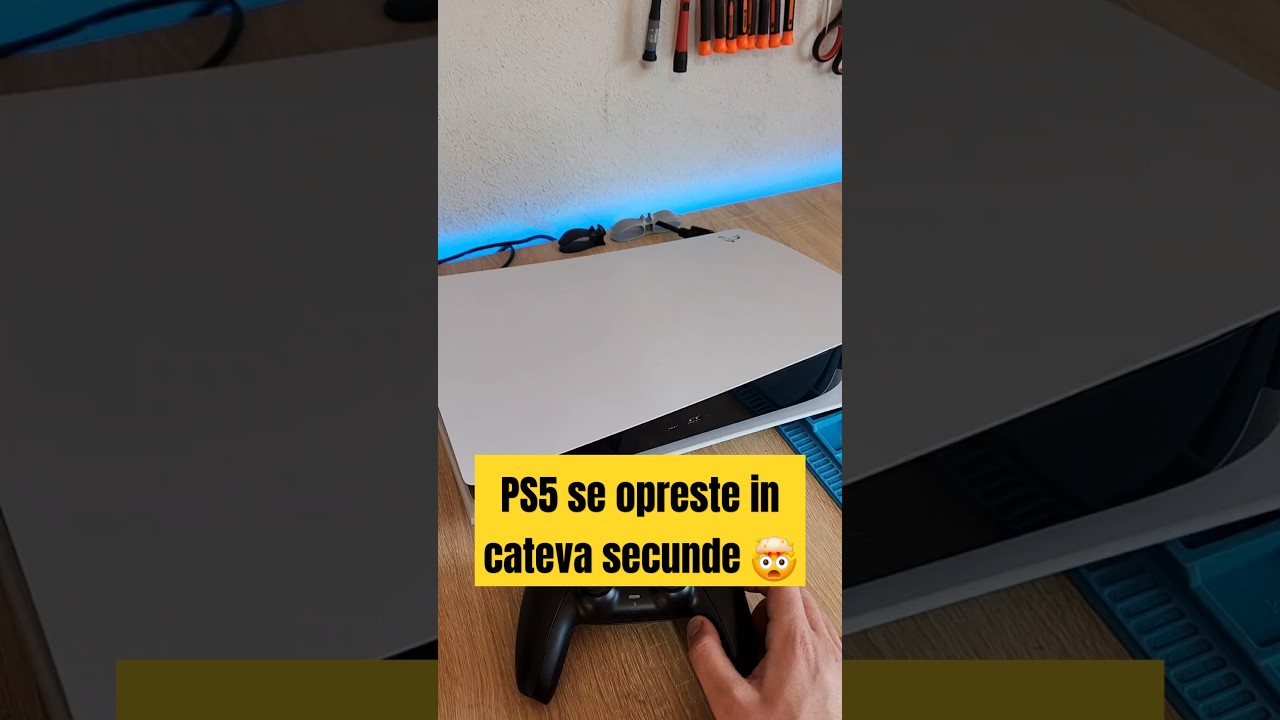PS5 se oprește &icirc;n 20 de secunde 🤯