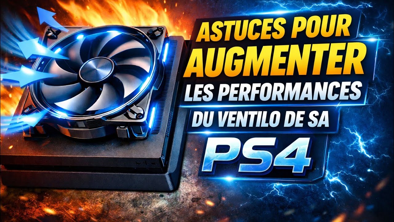Astuce configuration du ventilo Ps4
