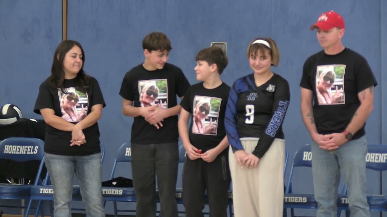 2025 Girls Volleyball Senior Celebration