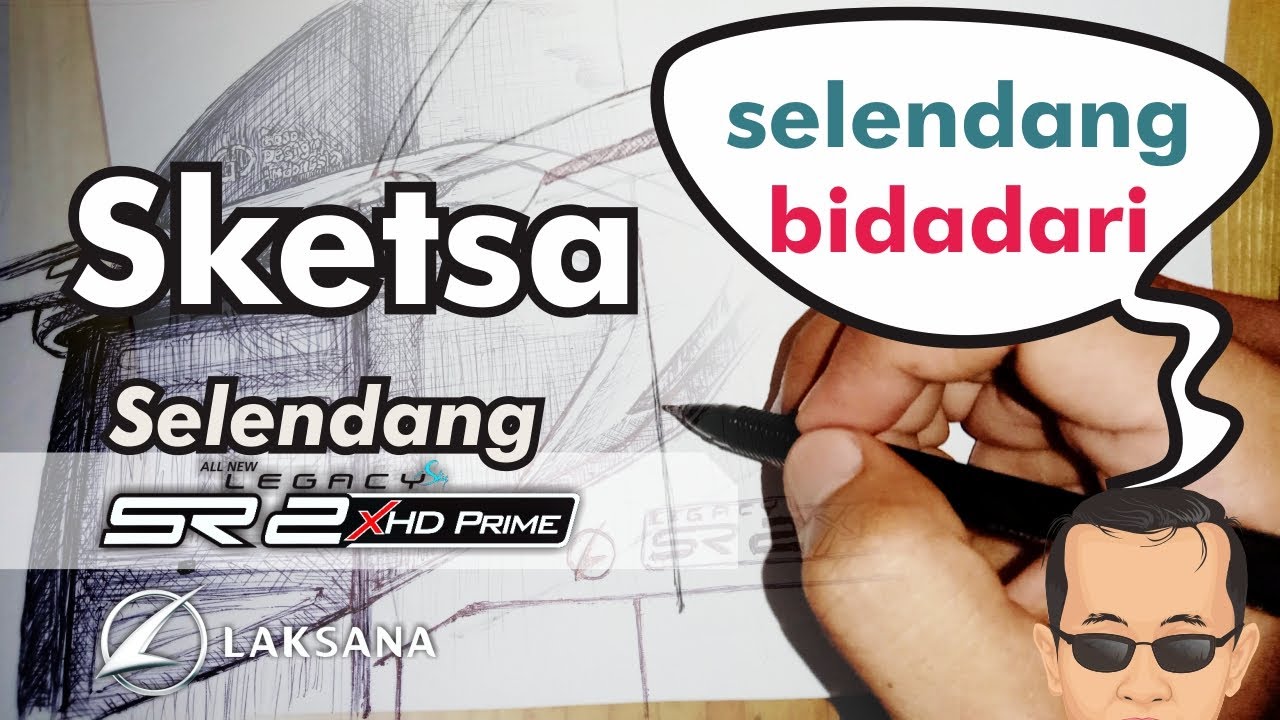 Selendang Baru - Sketsa All New Legacy SR2 S-SERIES karoseri Laksana