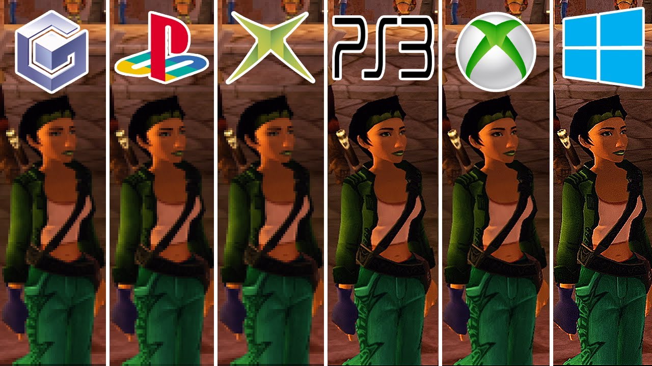 Beyond Good & Evil (2003) PC vs PS2 vs Xbox 360 vs GameCube vs Xbox vs PS3 (Which One is Better?)