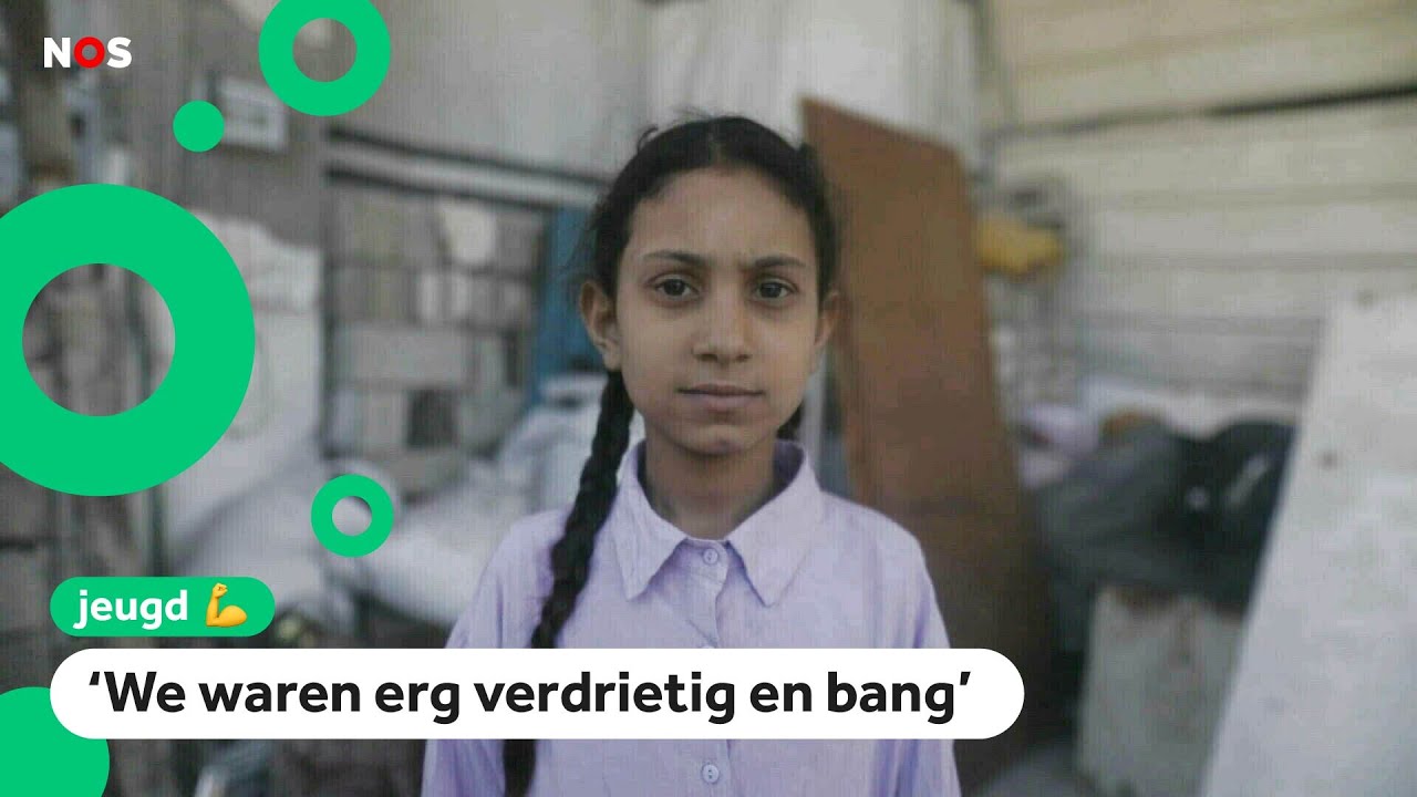 Aliaa uit Gaza moet heel vaak verhuizen: 'We konden niks meenemen'