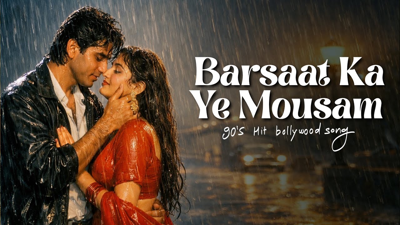 Barsat Ka Ye Mousam | Romantic Hindi Song 90's style 