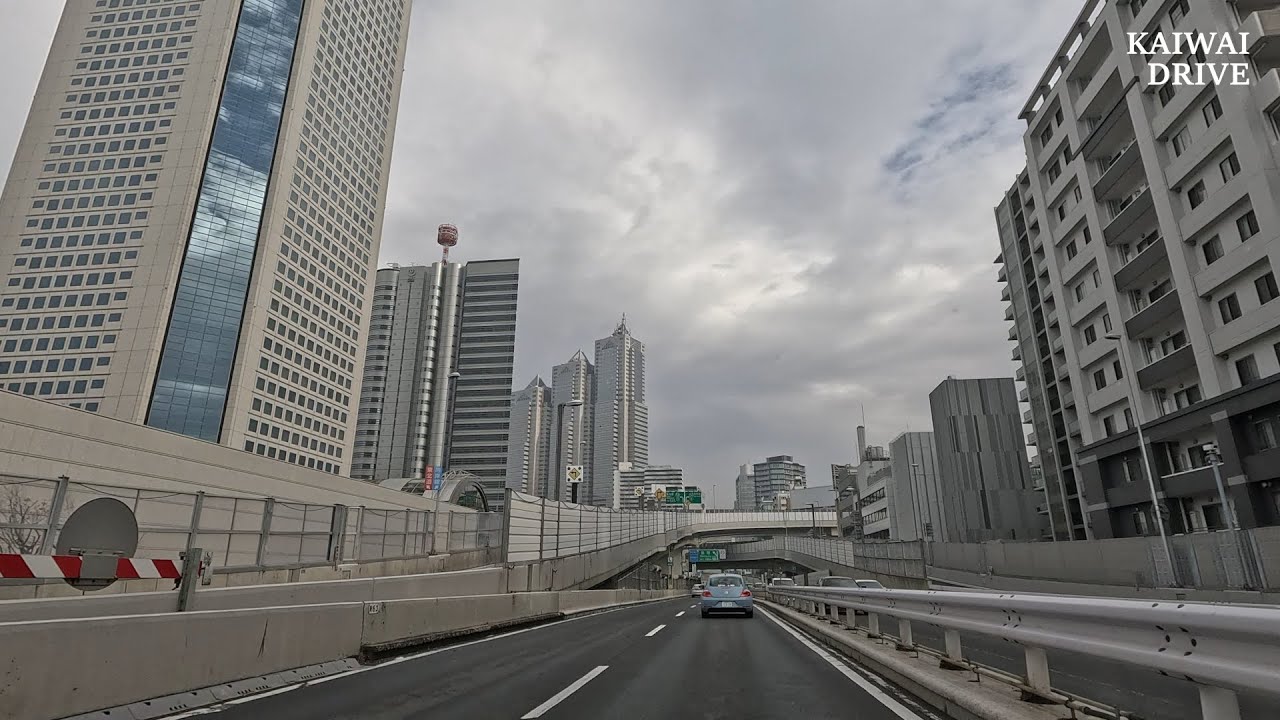 首都高高井戸から天現寺まで From Takaido to Tengenji