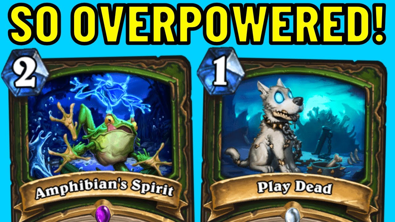 Toad-ally Awesome Deathrattle Hunter! Amphibian's Spirit OTK!