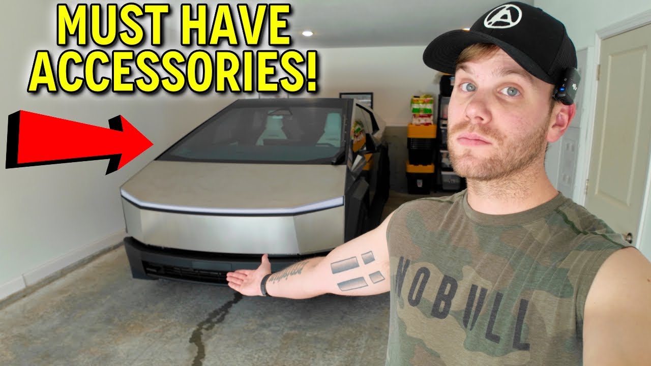 3 Must Have Cybertruck Accessories for Roadtrips from TesStudio!