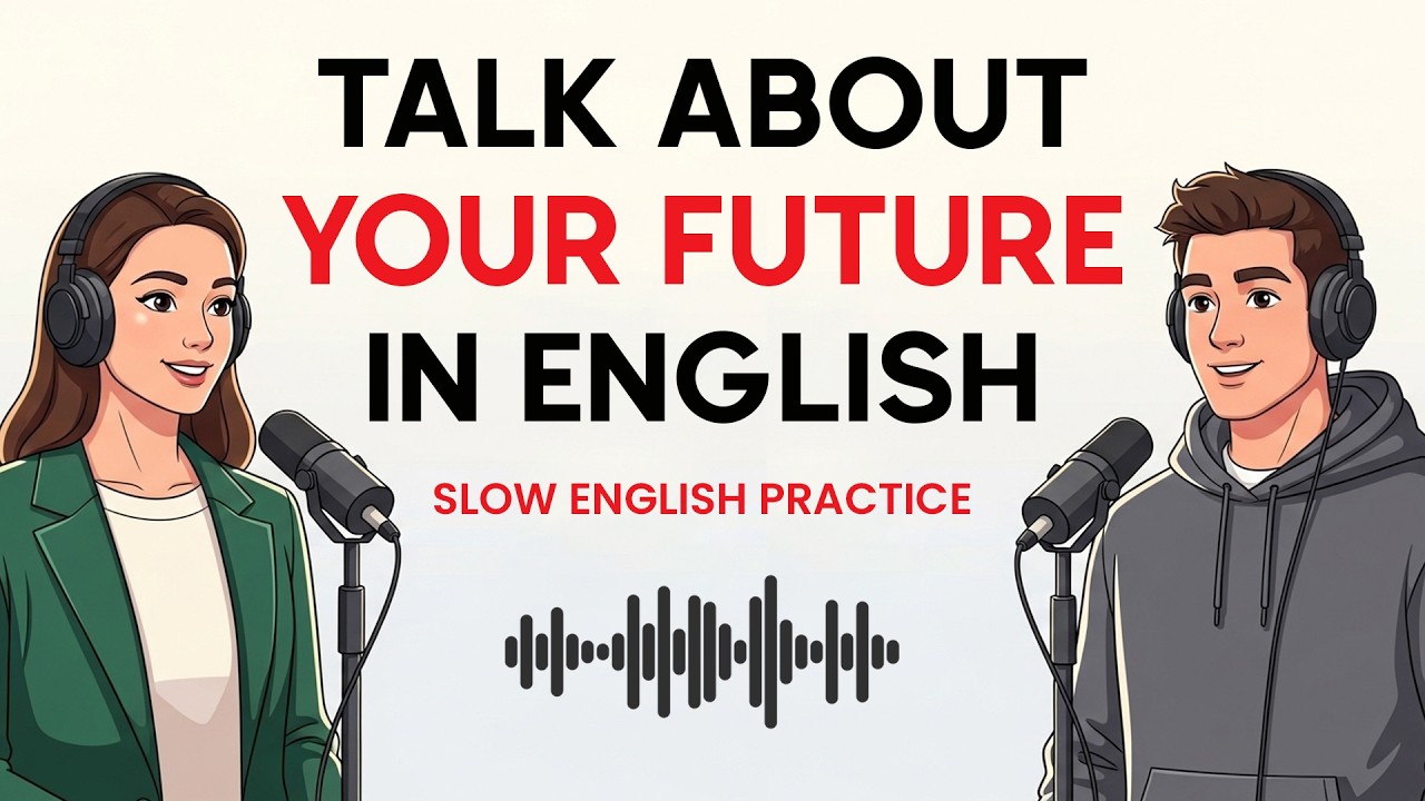 Talk About Your Future in English | A2–B1 Grammar & Shadowing Practice