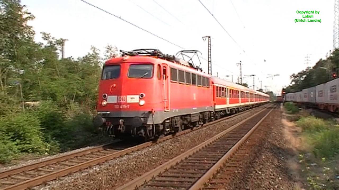 Die Baureihen 103, 110, 111, 115 (ex 110)