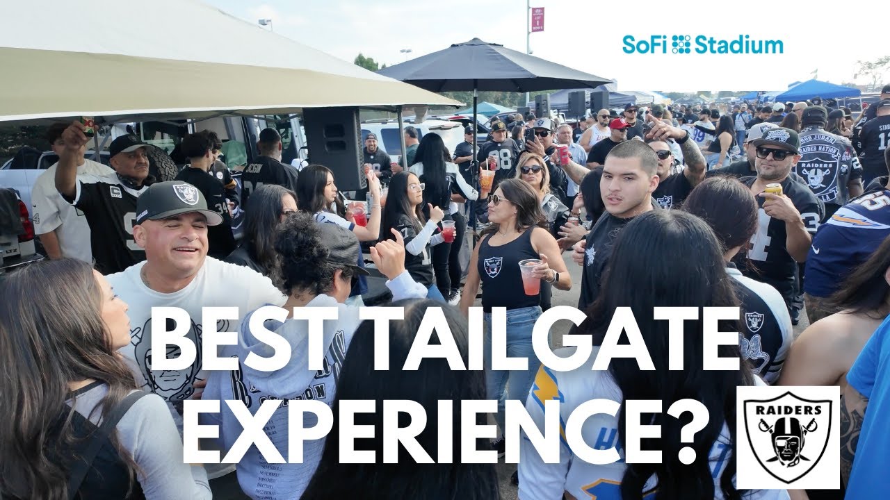 Game Day Hype! Raiders vs Chargers Tailgate Experience at SoFi (2025)