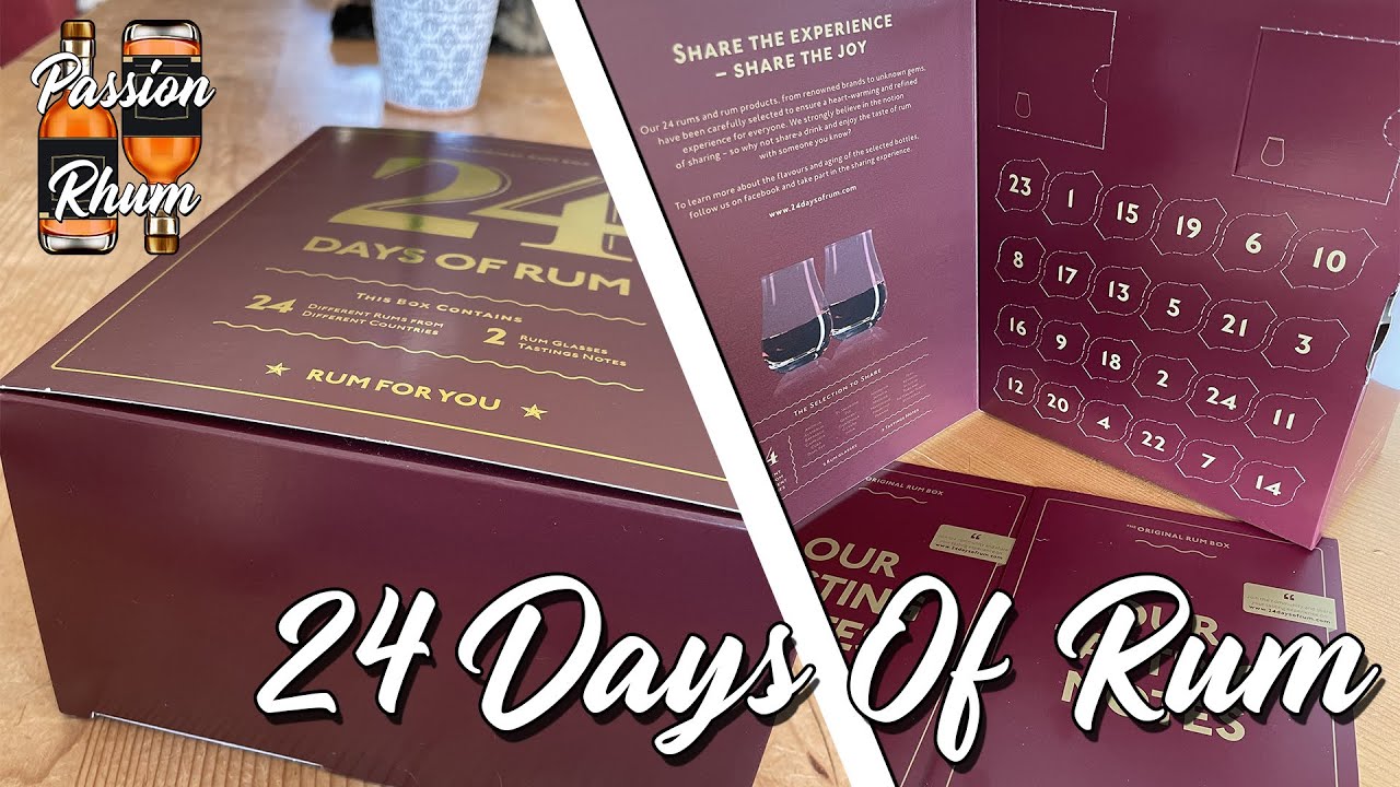 Calendrier de L'avant - 24 Days of Rum 2021