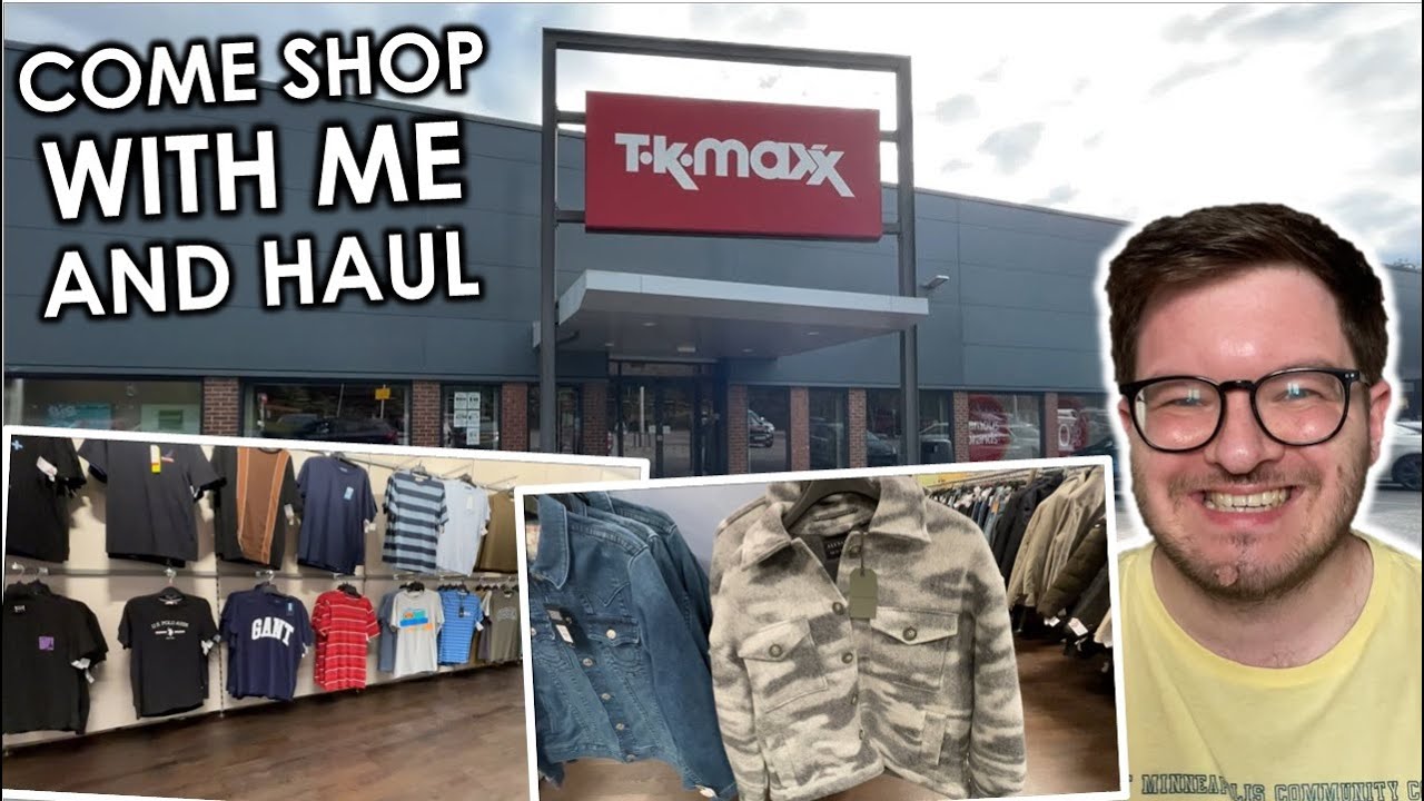 TKMAXX SHOP WITH ME AND HAUL FOR AUTUMN 2023! | men's fashion