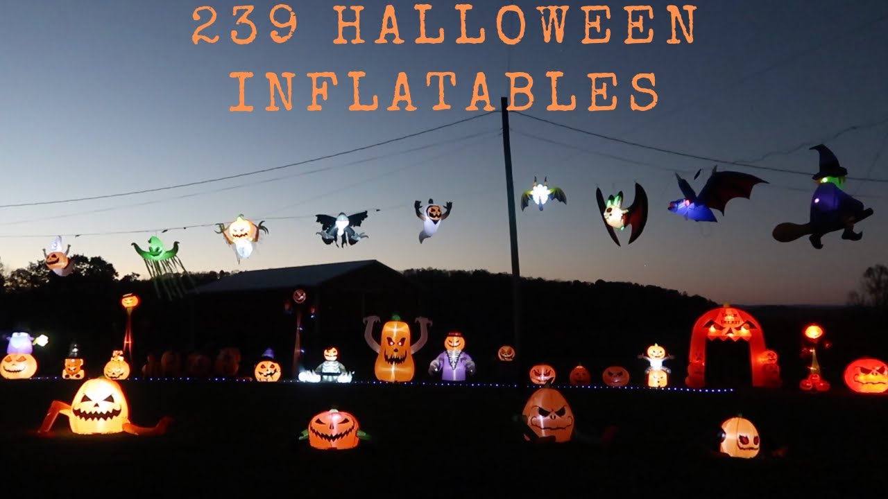 Halloween Inflatable Blowups Display Valley Point 2022