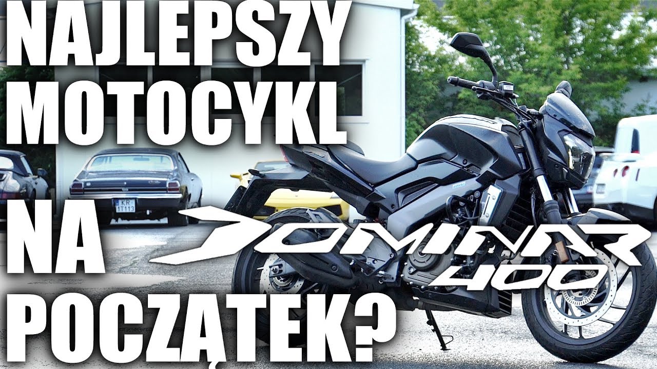 Bajaj Dominar 400 - czyżby najlepszy przepis na pierwsze moto?