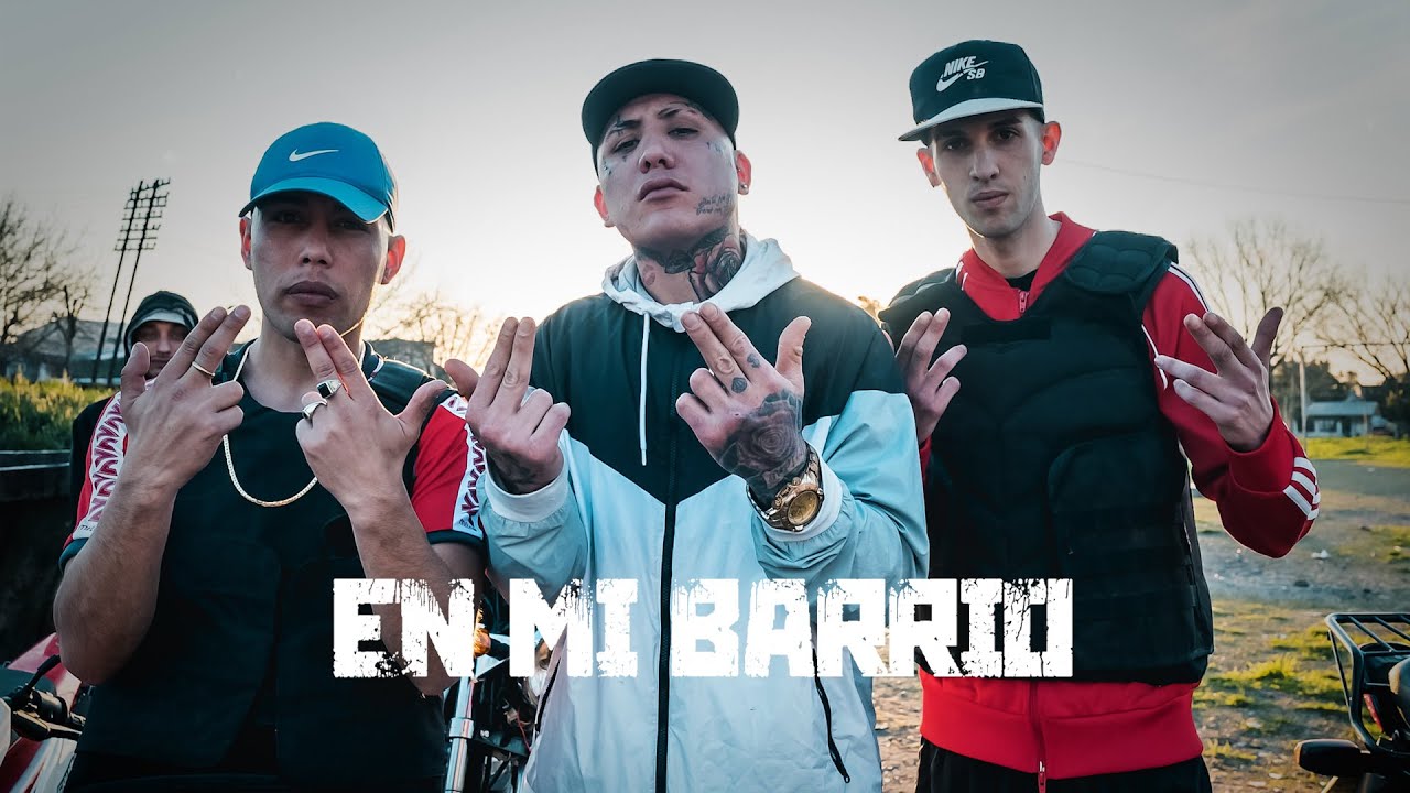 En Mi Barrio - Emiliano Nahuel, Jotae R, El Bellaco (Video Oficial)