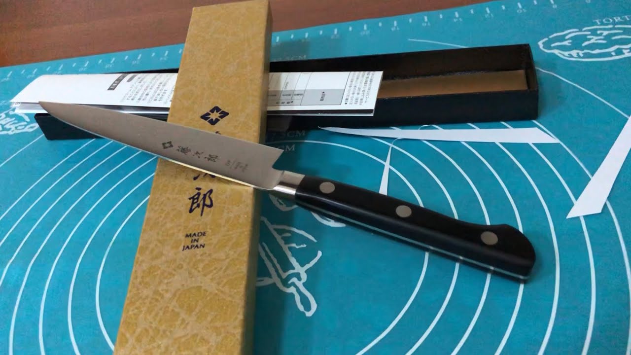 Unboxing Tojiro DP F801 kitchen utility knife 120 mm. #knife #pisaudapur #pisauberkualitas