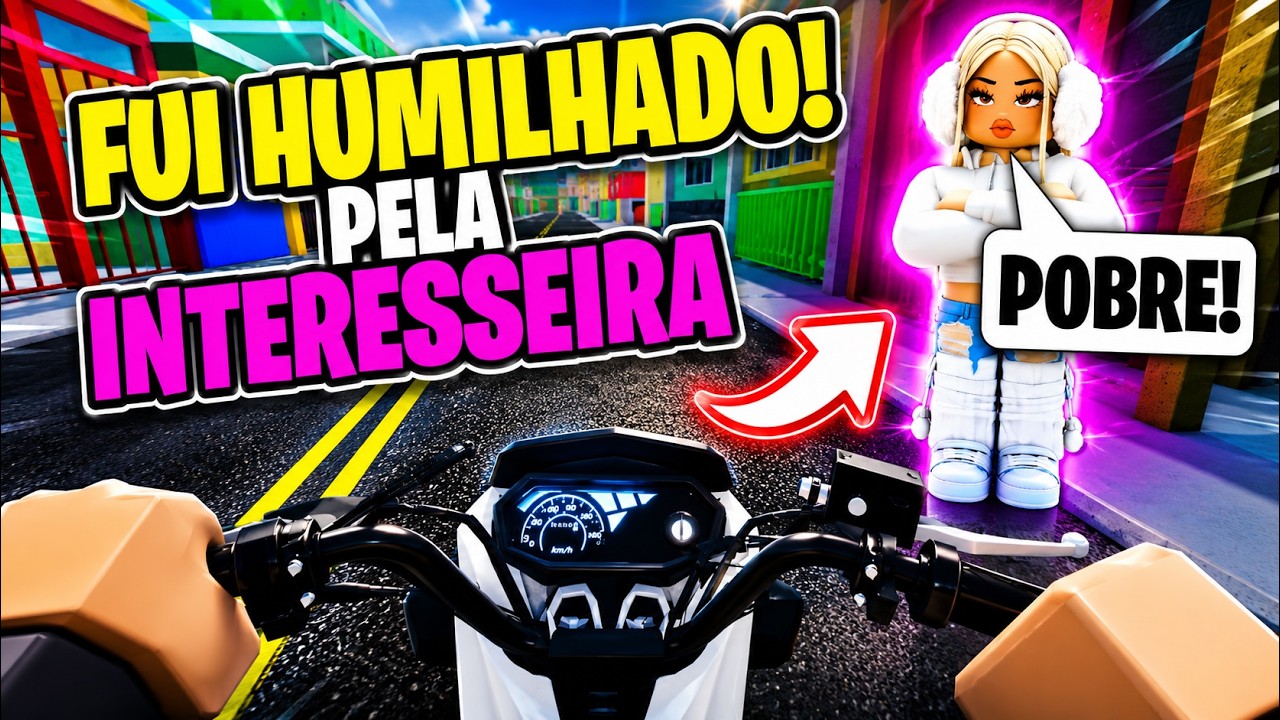 Fui HUMILHADO Pela INTERESSEIRA no ROBLOX!💔 - RodoGrau sp
