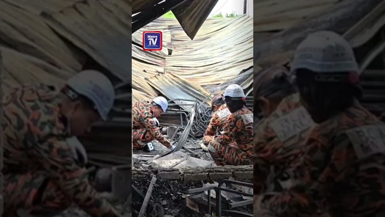 'Dah cuba padam api tapi tak sangka api marak semula dan arwah terperangkap'