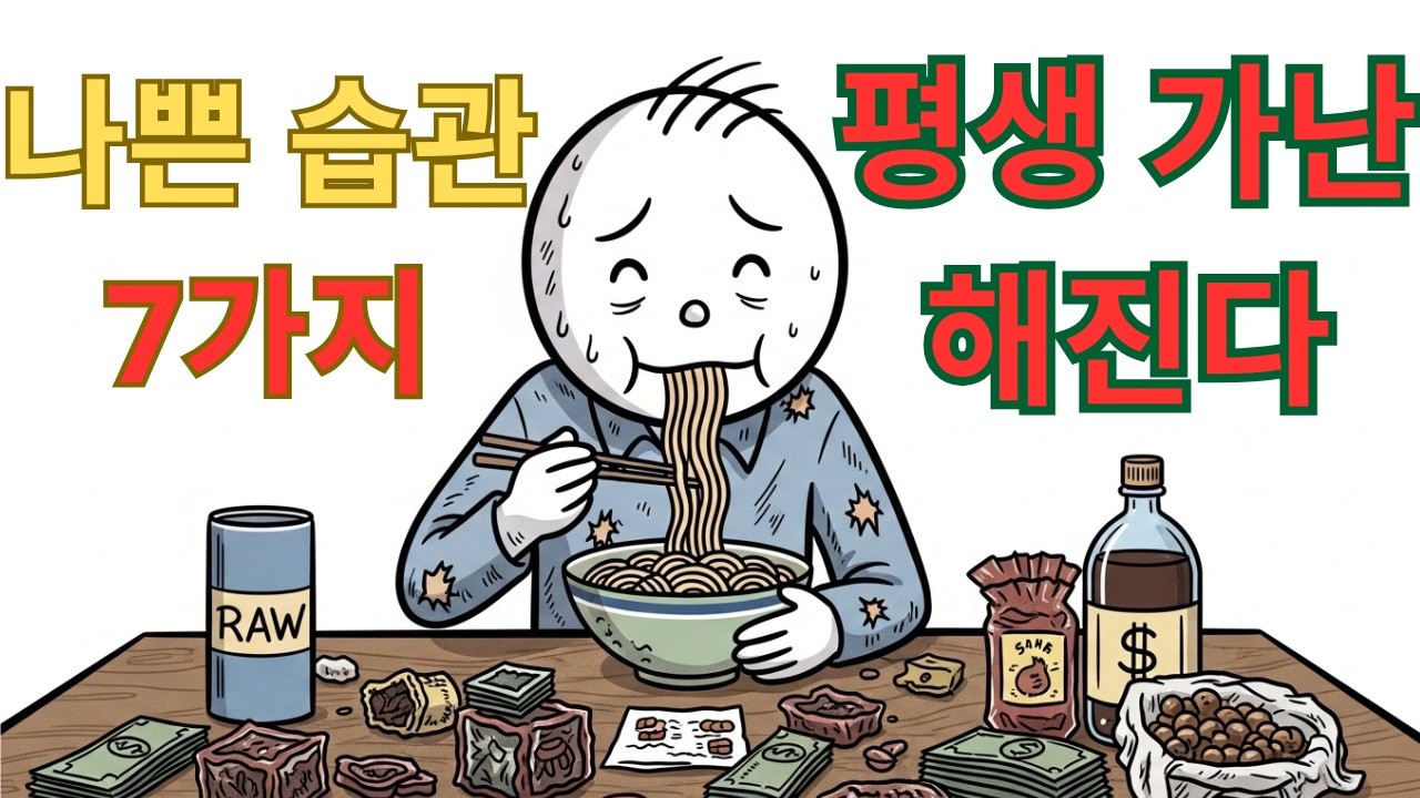 2026,돈을 못 모으는 사람들의 공통 습관 7가지