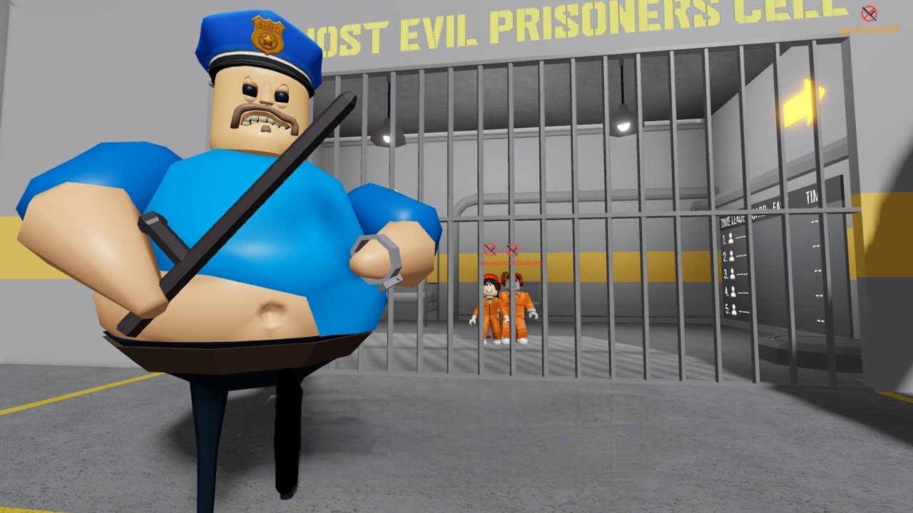 Barry's prison run obby 🤫