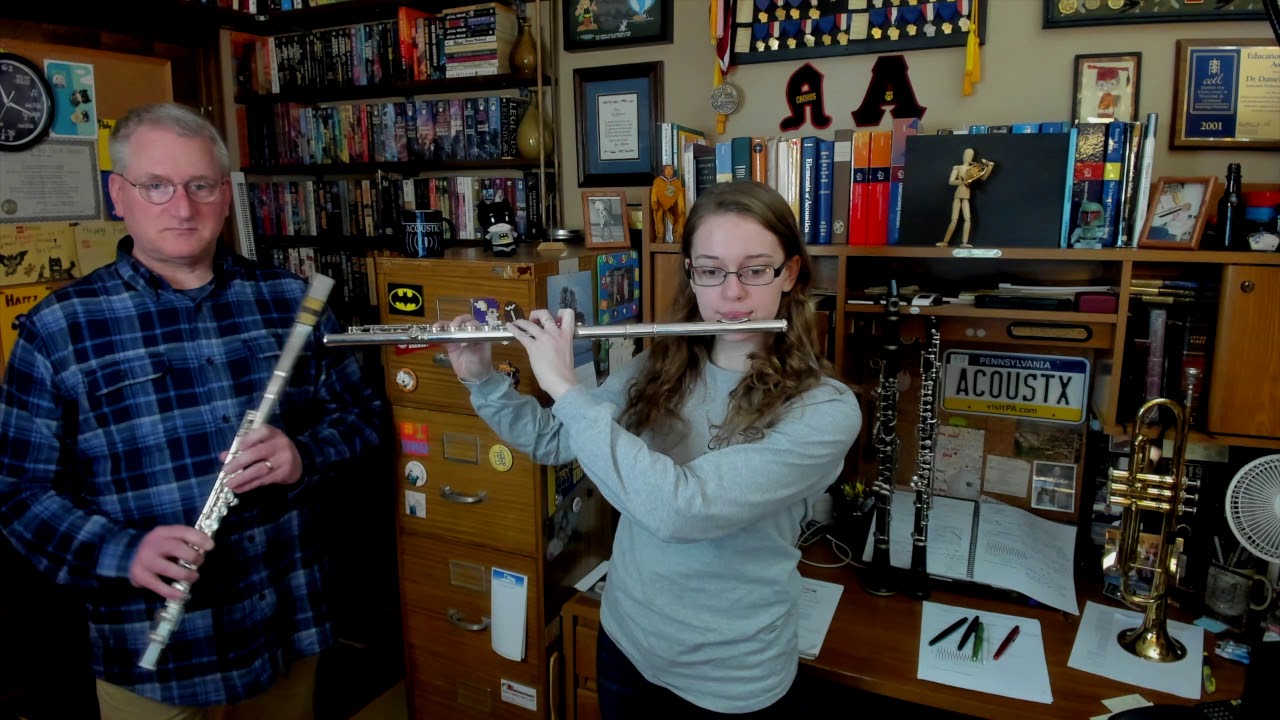 Spectrum and Harmonic Series -- Part 1: Flute