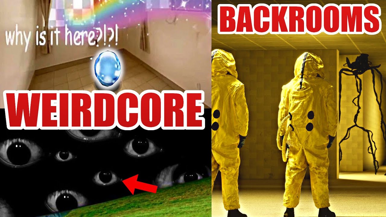 Das SCHLIMMERE GEGENTEIL der BACKROOMS! - WEIRDCORE!