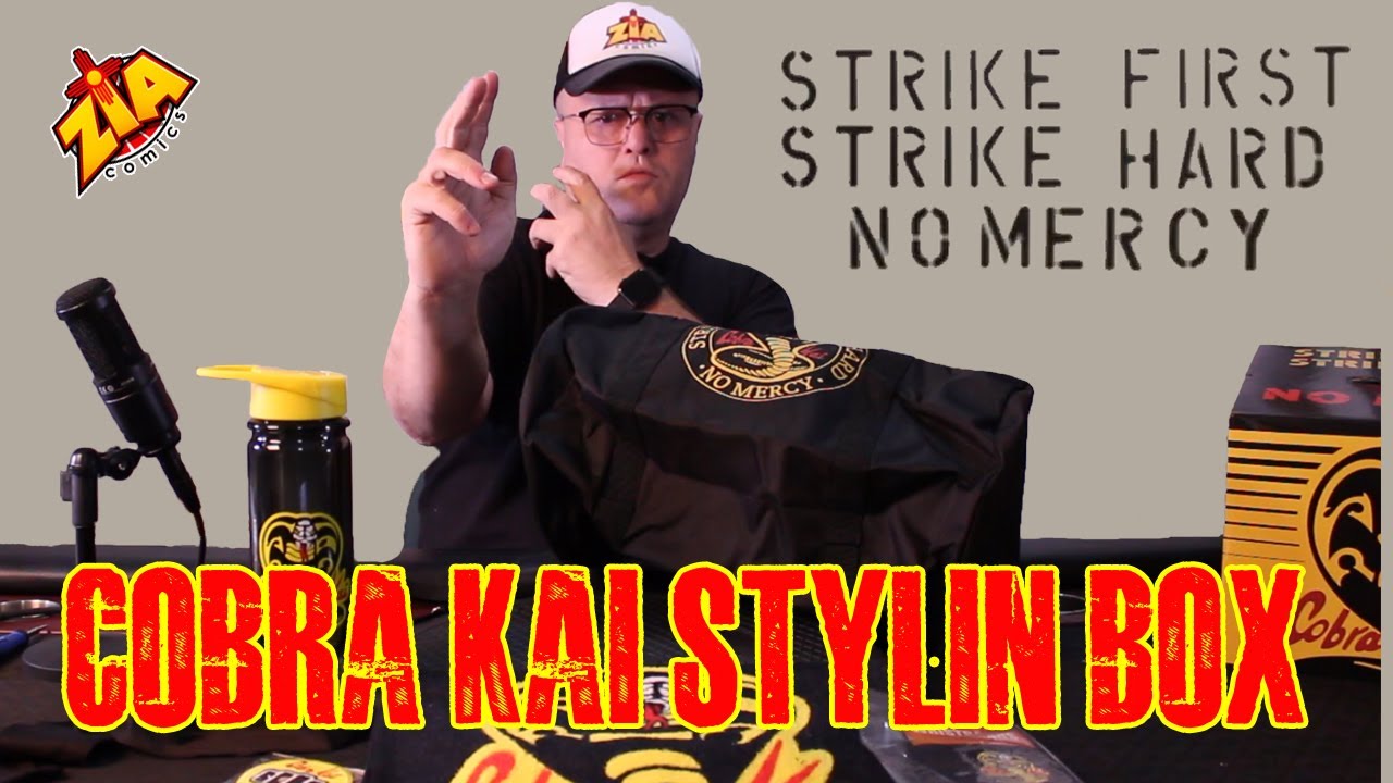 Распаковка и обзор Cobra Kai Stylin Box