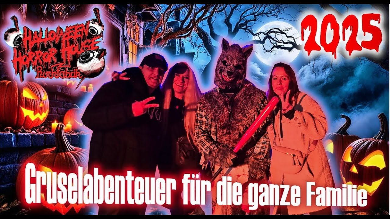 Halloween Horror House - Gruselabenteuer f&uuml;r die ganze Familie in &Uuml;bach- Palenberg Vlog 2025