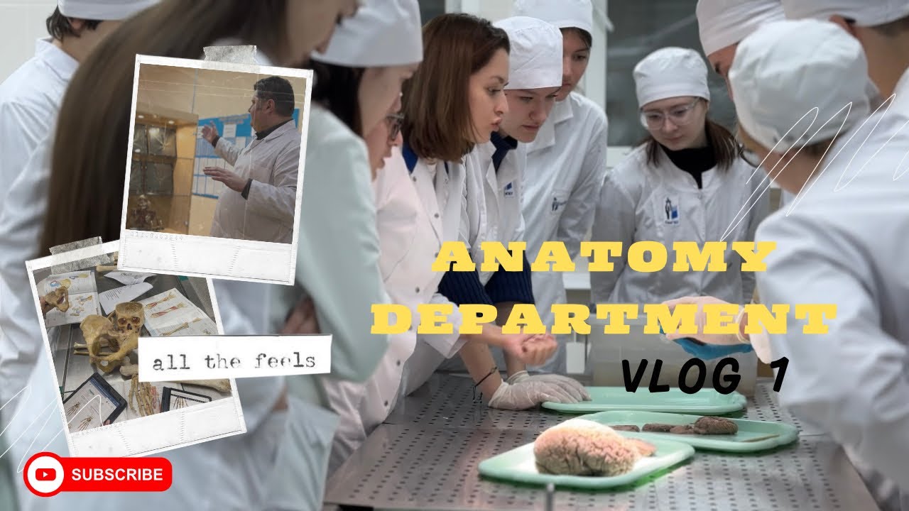 EXPLORE MY UNIVERSITY WITH ME || SAMARA STATE MEDICAL UNIVERSITY || ANATOMY DEPARTMENT VLOG 1 ||