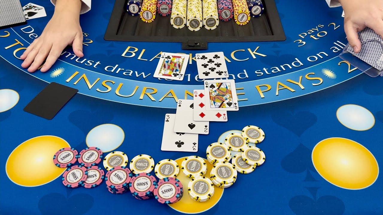 MIRACLE $1,000,000 BLACKJACK COMEBACK WITH MASSIVE BETS & 30:1 PERFECT PAIR BONUS BET!