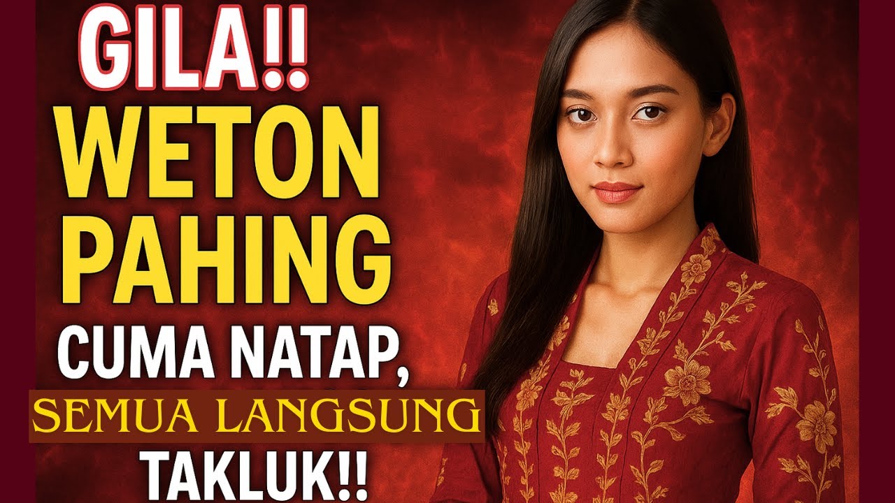 AURA PEMIKAT WETON PAHING, GILA‼️SEKALI TATAP, SEMUA LANGSUNG TAKLUK‼️