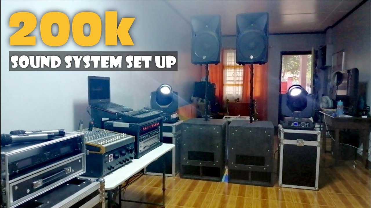 Magkano ang aabutin ng isang Basic Sound System?