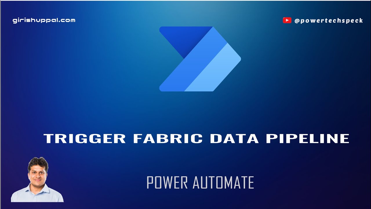 Настройка триггеров Fabric Pipeline в ваших потоках Power Automate.