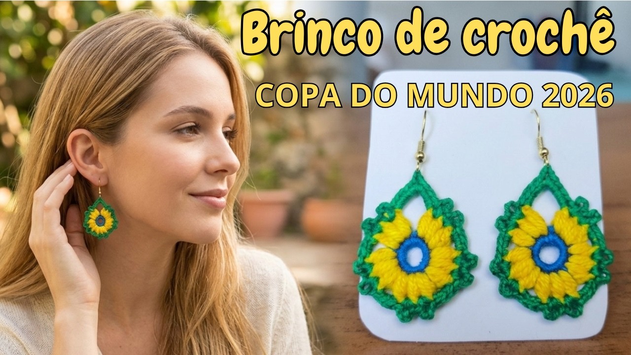 NÃO FAÇA SEU BRINCO DA COPA ANTES DE VER ESSE VÍDEO!  (Passo a Passo Fácil)
