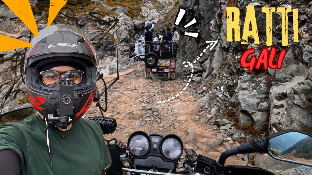 RATTI GALI LAKE | Bike Accident Hogya 😱 | The Most Difficult Track In Kashmir Neelum Valley ⚠️