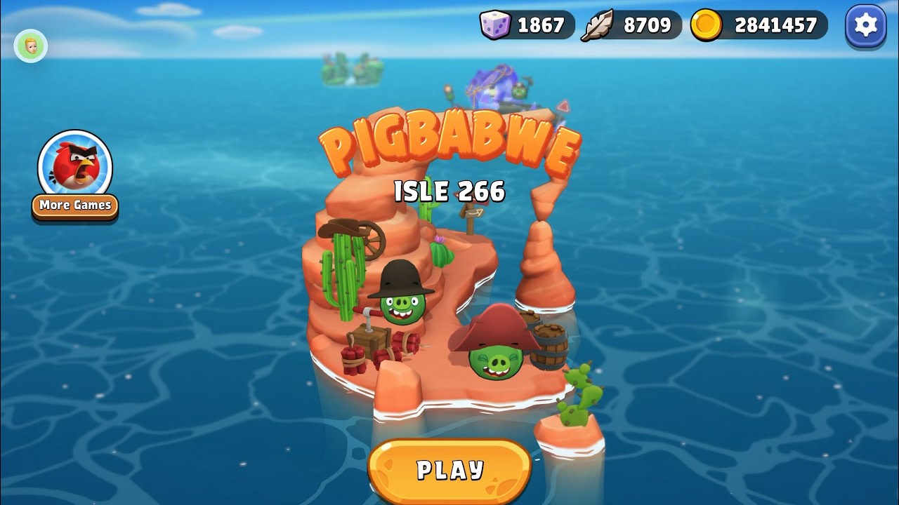Angry Birds Bounce - Isle 266 with Silver 