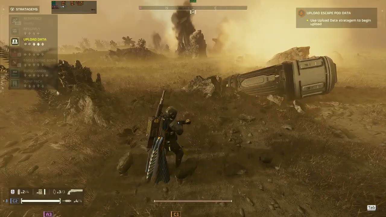 HELLDIVERS 2 with my kid