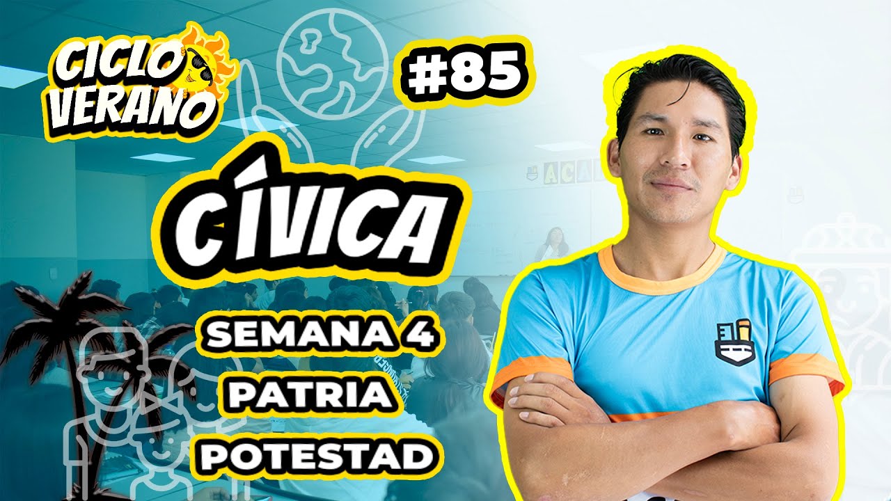 85 - SEMANA 4 - CÍVICA PATRIA POTESTAD- 29/01/2024