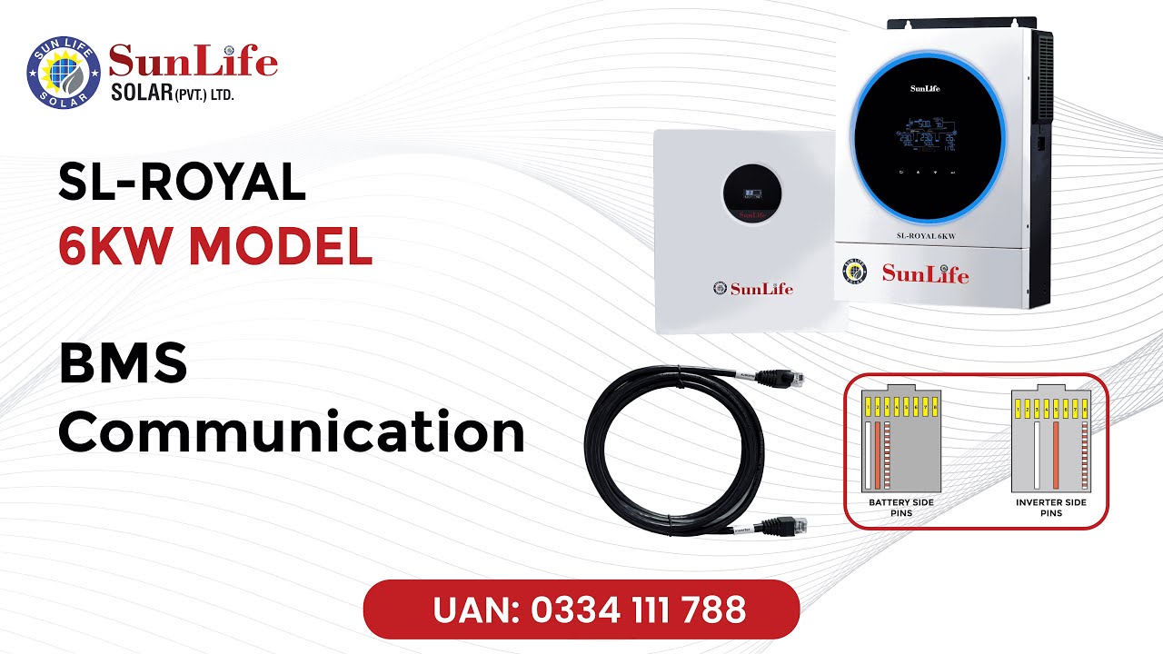 BMS Communication Procedure &ndash; SL ROYAL 6kW | Sunlife Solar Official Guide