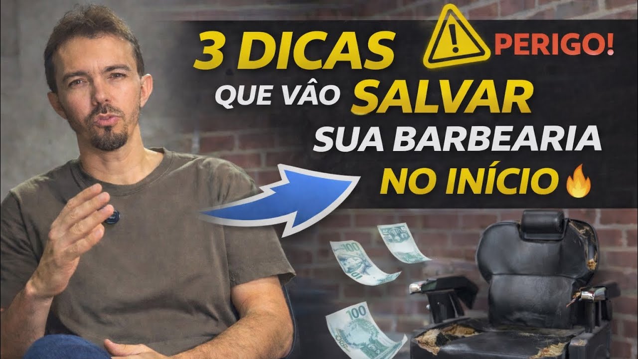 3 Dicas que Vão Salvar Sua Barbearia no Início 🥲