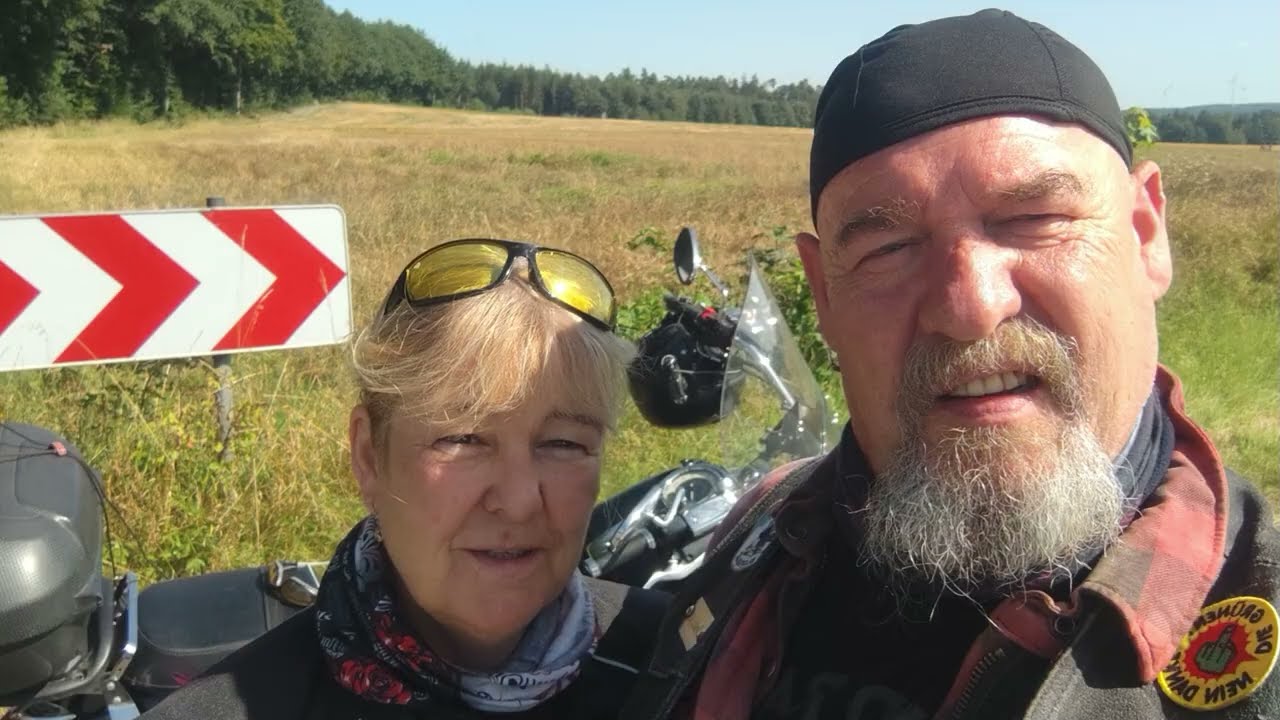 Tour zum Trusetaler Wasserfall und Bikertreff Zündstoff Edersee