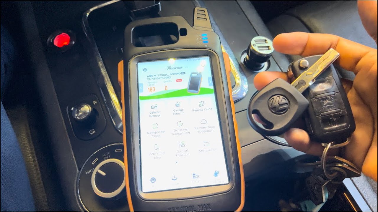 VW ID46 Transponder Chip Clone Using Vvdi Keytools Max