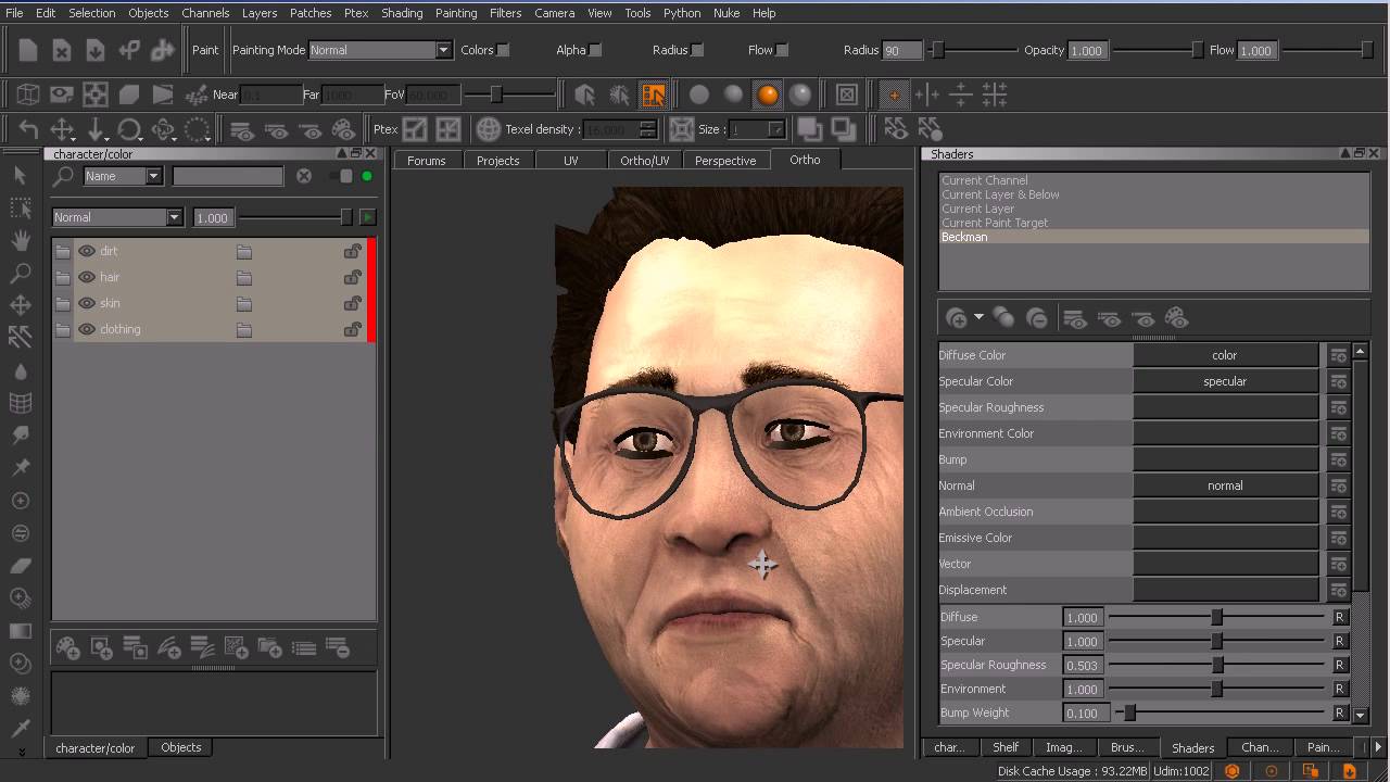 19  Creating a specular map