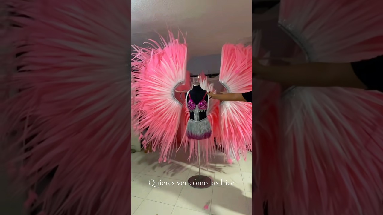 Haciendo a las inspiradas en el carnaval de R&iacute;o de Janeiro #alasdeangel