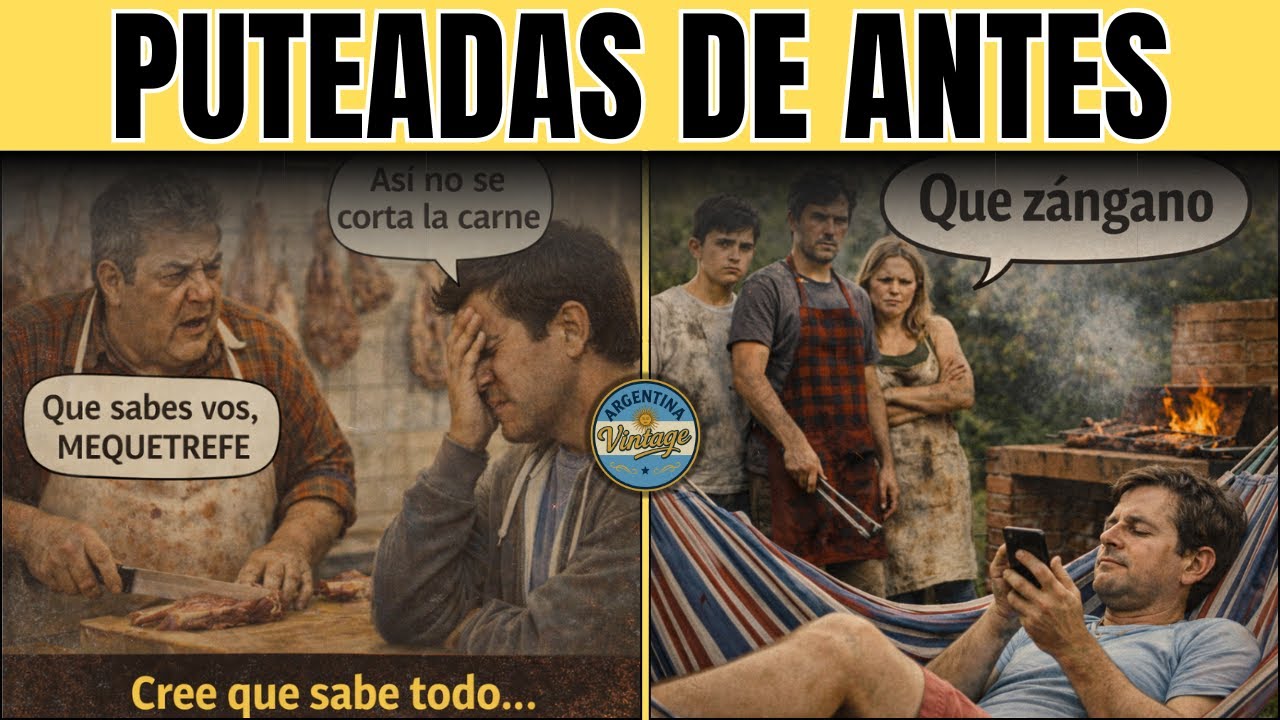 15 INSULTOS de ANTES que ya NO se Escuchan en ARGENTINA #2