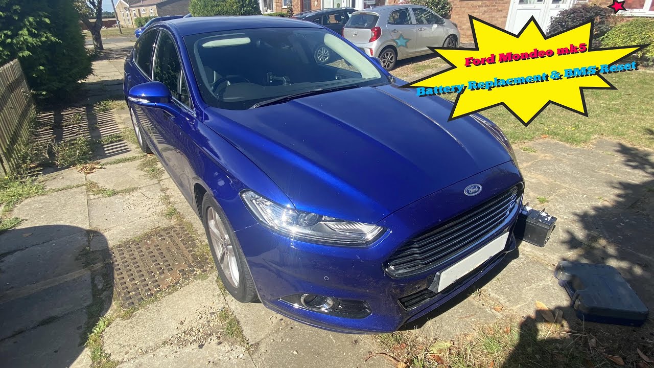 Замена аккумулятора Ford Mondeo MK5, сброс BMS