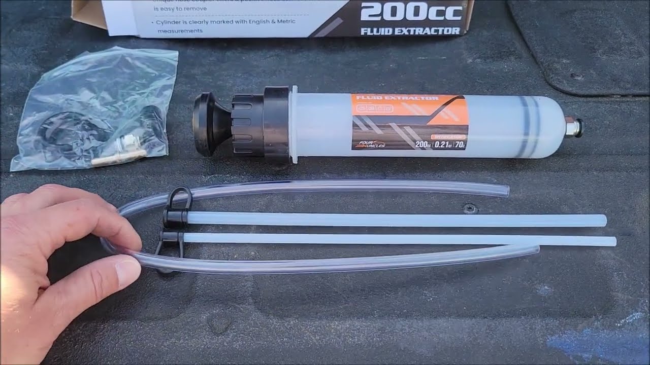 What You Should Know - 200cc Fluid Extractor Syringe