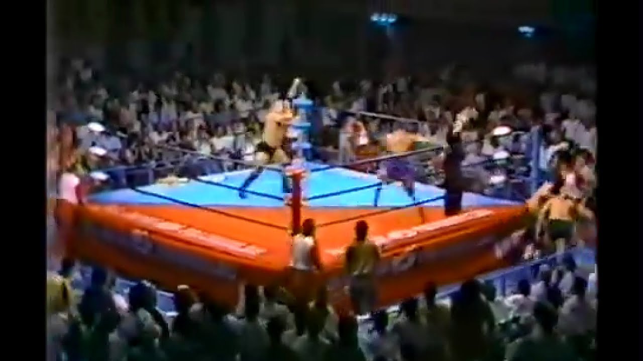 Choshu & Hamaguchi & Yatsu vs Stan Hansen & DiBiase & P Roberts 1986 07 10